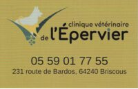 Carte de visite Clinique vétérinaire