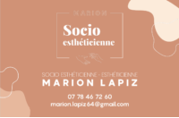 Socio esthéticienne - Marion Lapiz