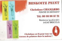 Carte de visite Bezkoit Peint