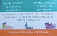 Carte de visite DL64