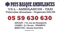 Carte de visite Taxi 64