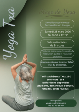 Affiche stage yoga (renseignements en description)